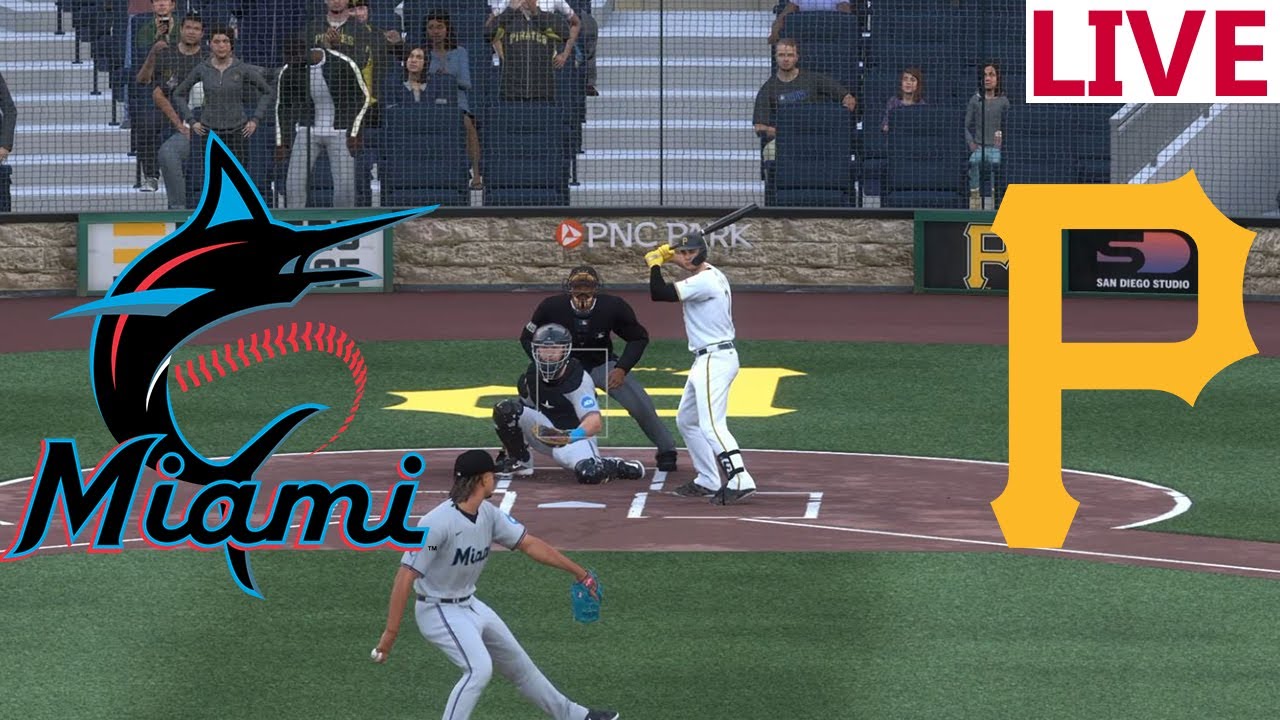 🔴LIVE MLB🔴  Miami Marlins  VS Pittsburgh Pirates  / September 09 /MLB THE SHOW 2024