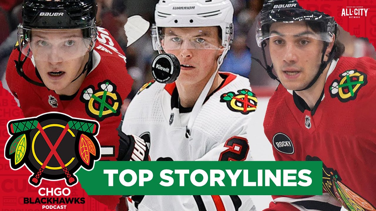 What are the top Chicago Blackhawks storylines headed into training camp? | CHGO Blackhawks Podcast