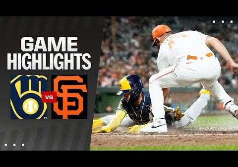 Brewers vs. Giants Game Highlights (9/10/24) | MLB Highlights