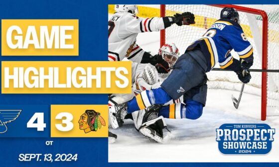 Prospect Game Highlights: Blues 4, Blackhawks 3 (OT)