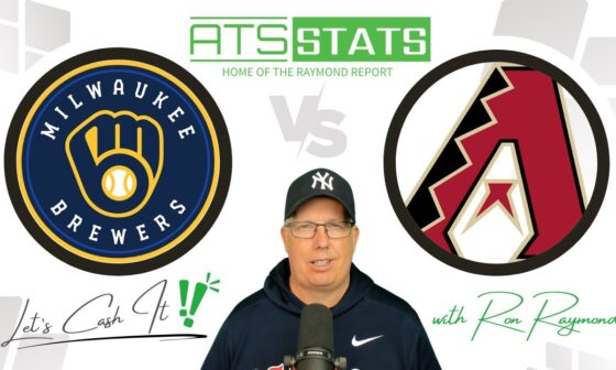 Milwaukee Brewers vs  Arizona Diamondbacks Prediction 9/13/24 - Let's Cash it!