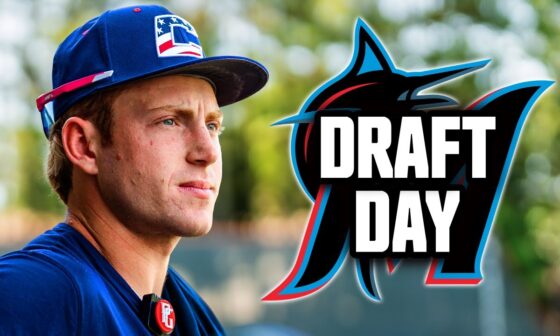 Draft Day With Miami Marlins 1st Round Pick! (PJ Morlando)