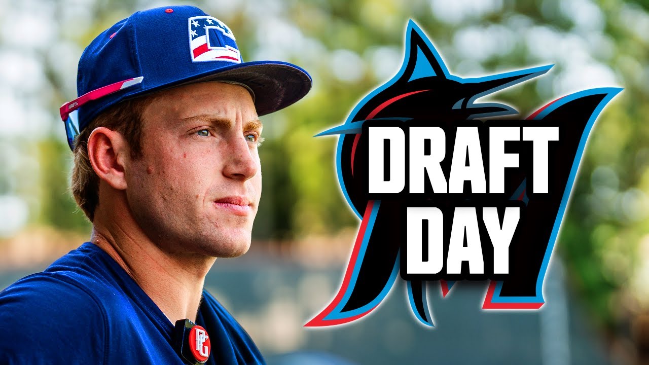 Draft Day With Miami Marlins 1st Round Pick! (PJ Morlando)