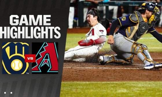 Brewers vs. D'Backs Game Highlights (9/15/24) | MLB Highlights