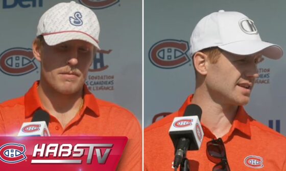 Canadiens address the media at annual golf tournament | PODIUM A