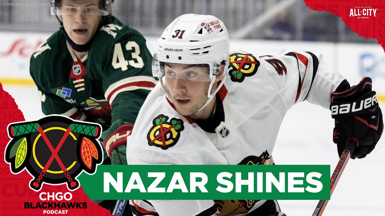 Frank Nazar SHINES for Chicago Blackhawks in Prospect Showcase | CHGO Blackhawks Podcast