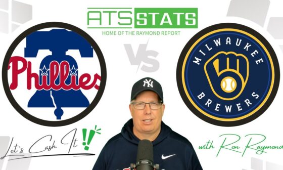 Philadelphia Phillies vs  Milwaukee Brewers Prediction 9/17/24 - Let's Cash it!