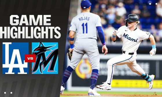 Dodgers vs. Marlins Game Highlights (9/17/24) | MLB Highlights