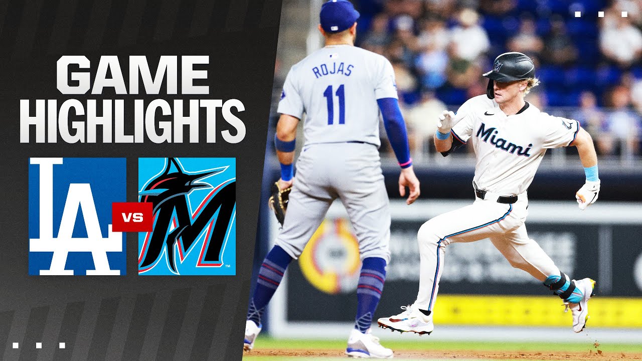 Dodgers vs. Marlins Game Highlights (9/17/24) | MLB Highlights