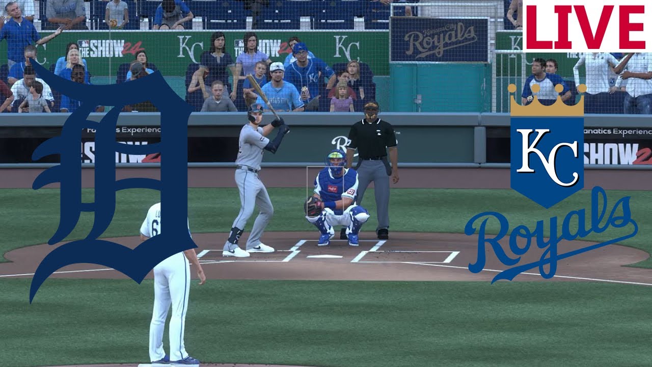 🔴LIVE 🔴 Kansas City Royals  VS Detroit Tigers/ September 17/ /MLB THE SHOW 2024