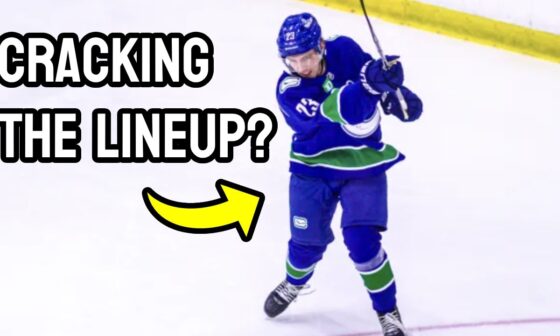 The Canucks have an absolute STAR in the making...