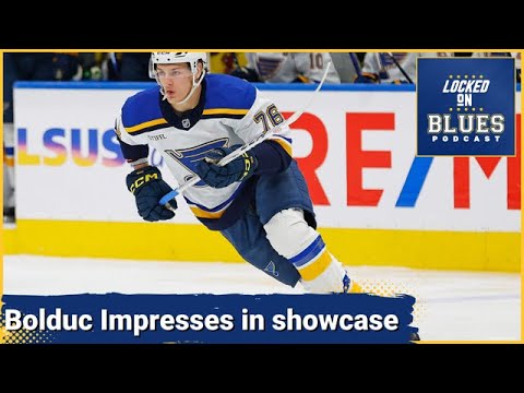 Bolduc & Cranley Were Standouts In The St. Louis Blues' Prospect Showcase