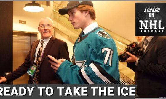 Macklin Celebrini Took the Ice for the San Jose Sharks for the First Time This Past Weekend