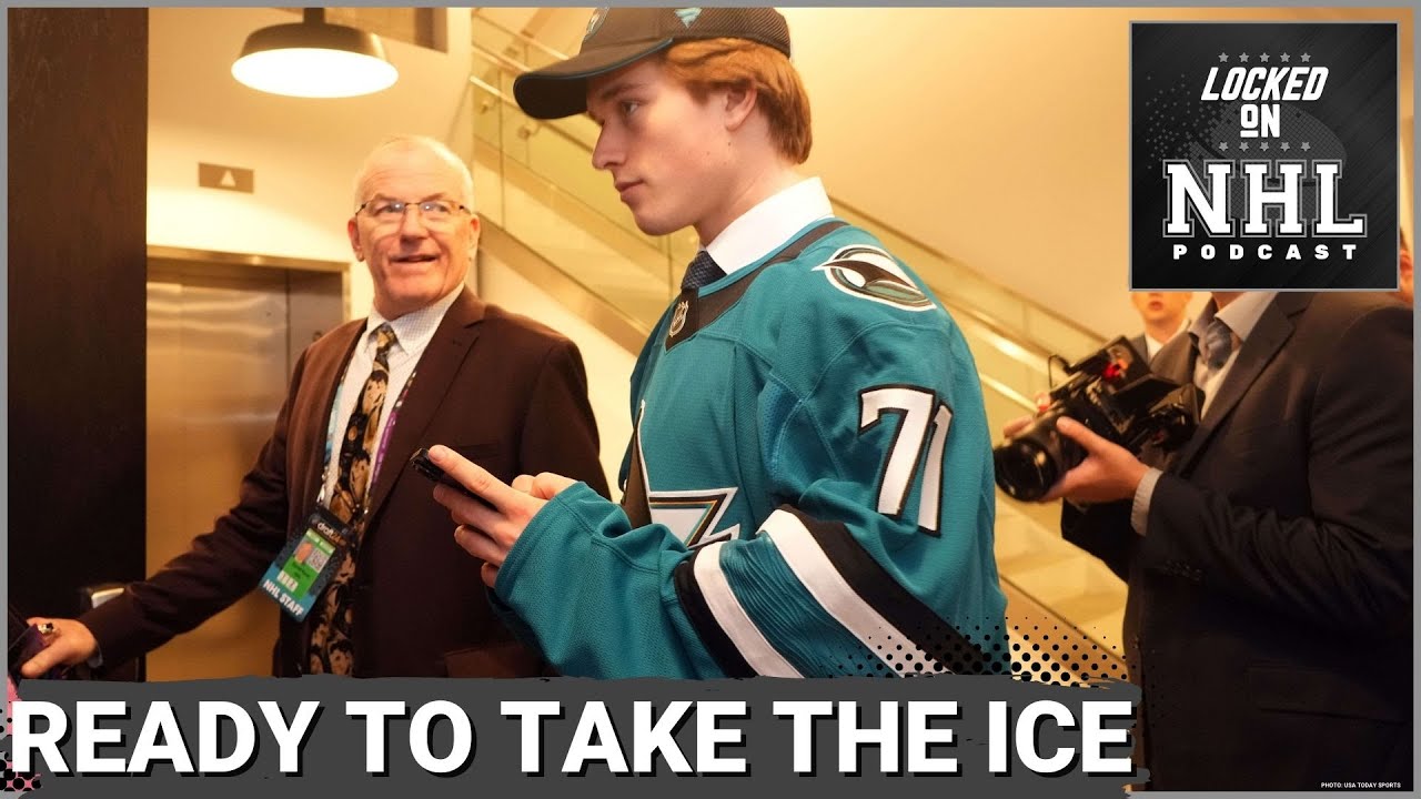 Macklin Celebrini Took the Ice for the San Jose Sharks for the First Time This Past Weekend