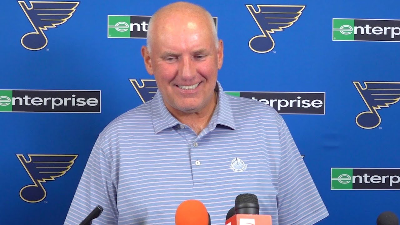 Doug Armstrong on start of training camp