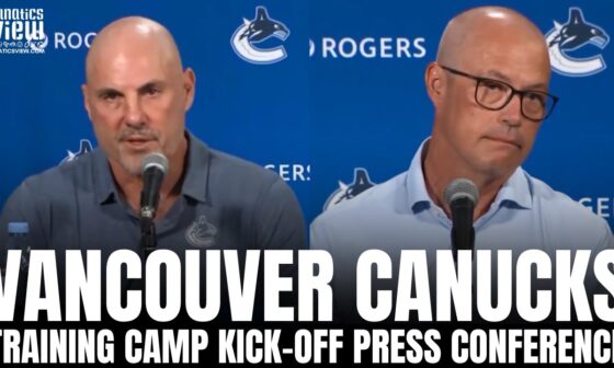 Rick Tocchet, Patrik Allvin & Jim Rutherford on Vancouver Canucks 2025 Potential at Training Camp