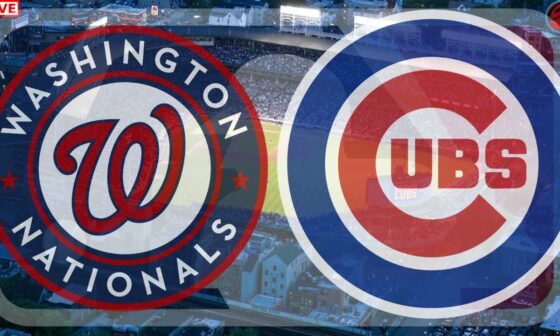 WASHINGTON NATIONALS vs CHICAGO CUBS MLB BASEBALL GAME 153 LIVE GAME CAST & AUDIO