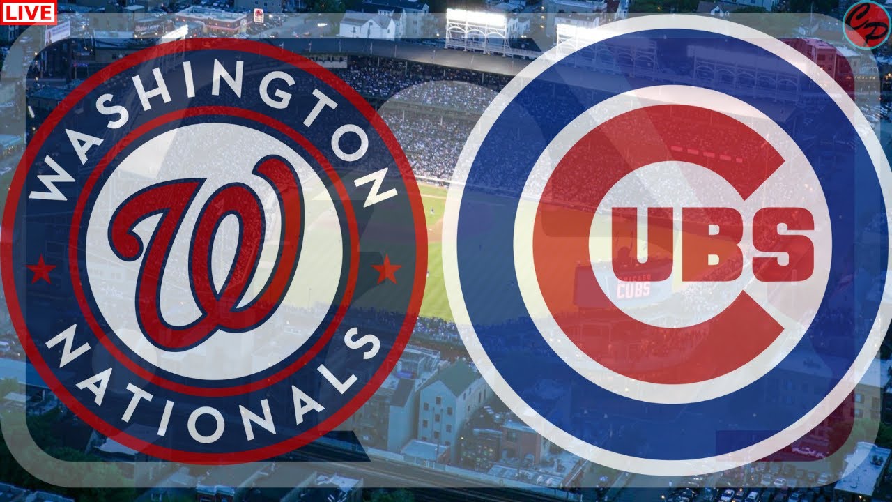 WASHINGTON NATIONALS vs CHICAGO CUBS MLB BASEBALL GAME 153 LIVE GAME CAST & AUDIO