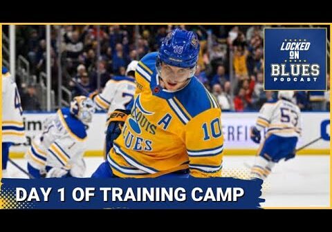 Thoughts On The St. Louis Blues' First Day Of Training Camp + Lines & Pairings