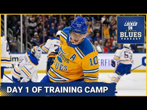 Thoughts On The St. Louis Blues' First Day Of Training Camp + Lines & Pairings