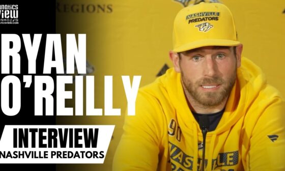 Ryan O'Reilly Discusses Nashville Predators Chances to Win With Steven Stamkos & Marchessault Signs