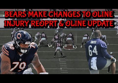 Chicago Bears SHAKE UP the OFFENSIVE LINE || BIG FIX To OLINE?