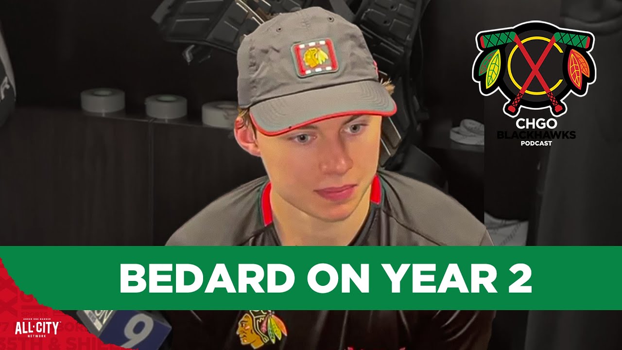 Connor Bedard on offseason training, high hopes for Blackhawks in Year 2 | CHGO Blackhawks Podcast