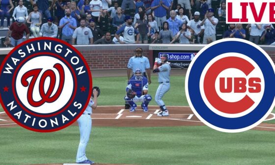 🔴LIVE 🔴 Washington Nationals  VS Chicago Cubs / September 21 /MLB THE SHOW 2024