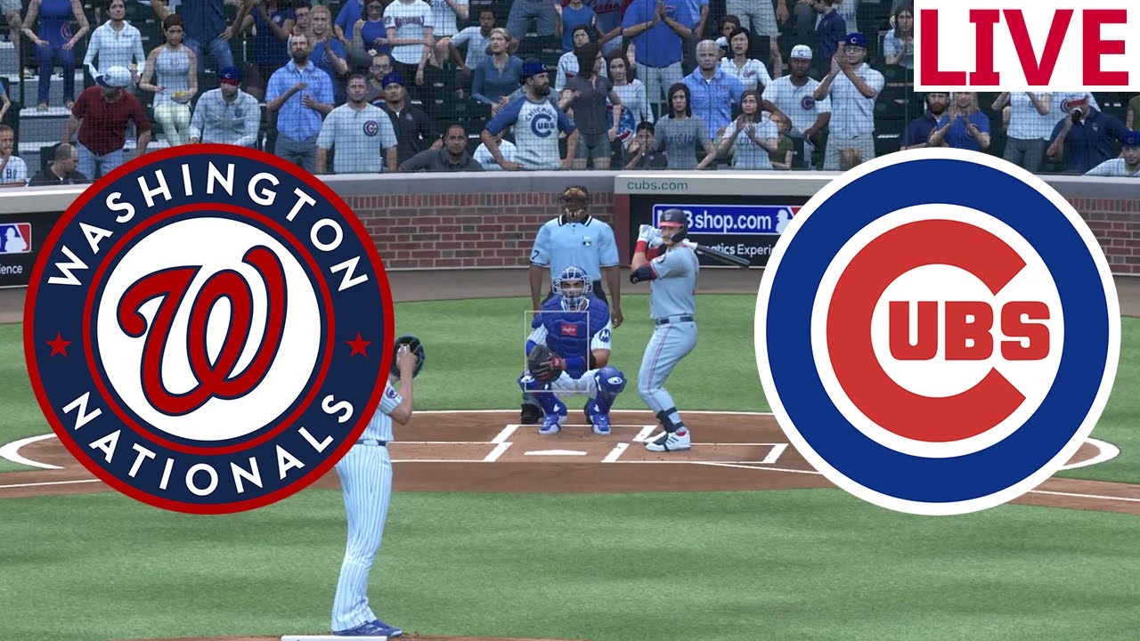 🔴LIVE 🔴 Washington Nationals  VS Chicago Cubs / September 21 /MLB THE SHOW 2024