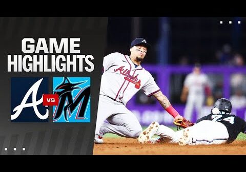 Braves vs. Marlins Game Highlights (9/20/24) | MLB Highlights