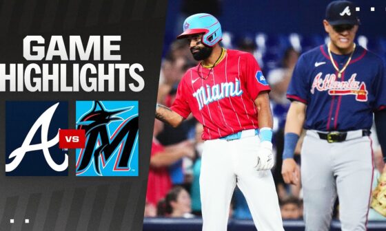 Braves vs. Marlins Game Highlights (9/21/24) | MLB Highlights