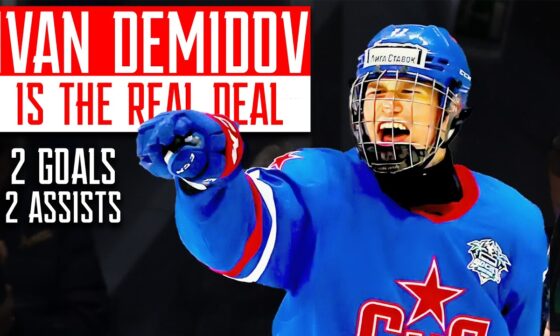 Ivan Demidov is HEATING up (Game Highlights)