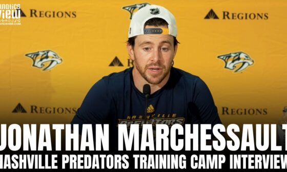 Jonathan Marchessault Discusses Excitement to Join Nashville Predators & Nashville's 2025 Potential