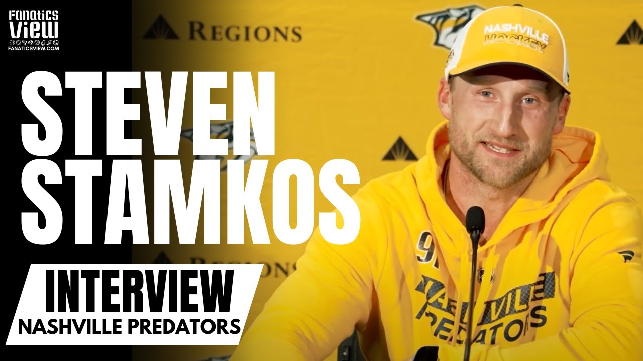 Steven Stamkos Discusses Transition to Nashville Predators, Jonathan Marchessault & Preds Potential