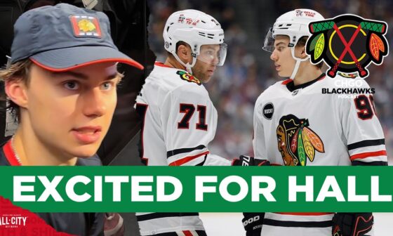 Chicago Blackhawks' Connor Bedard excited to play with Taylor Hall again | CHGO Blackhawks Podcast