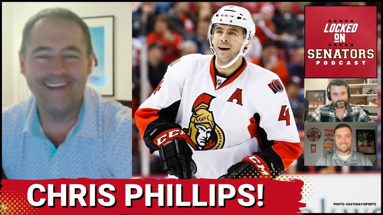 Chris Phillips Interview: Excitement Ahead Of Training Camp + Which Senators Team Is The Best Ever?