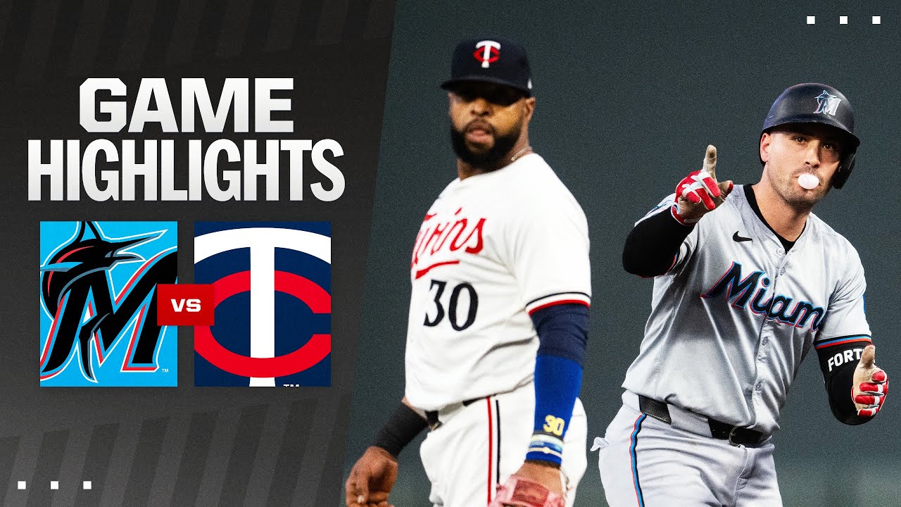 Marlins vs. Twins Game Highlights (9/24/24) | MLB Highlights