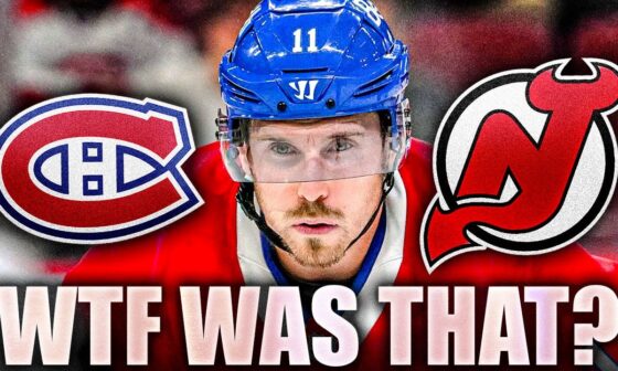 WTF WAS THAT? THE MONTREAL CANADIENS SHUTOUT THE NEW JERSEY DEVILS 3-0 IN A STRANGE GAME