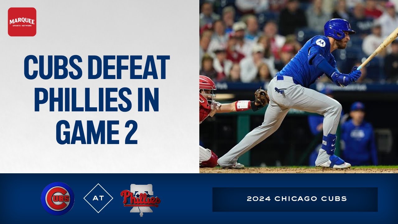 RECAP: Cubs offense overpowers Phillies!