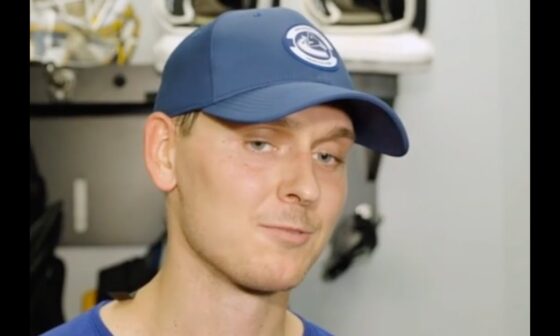 Kevin Lankinen On Joining Canucks