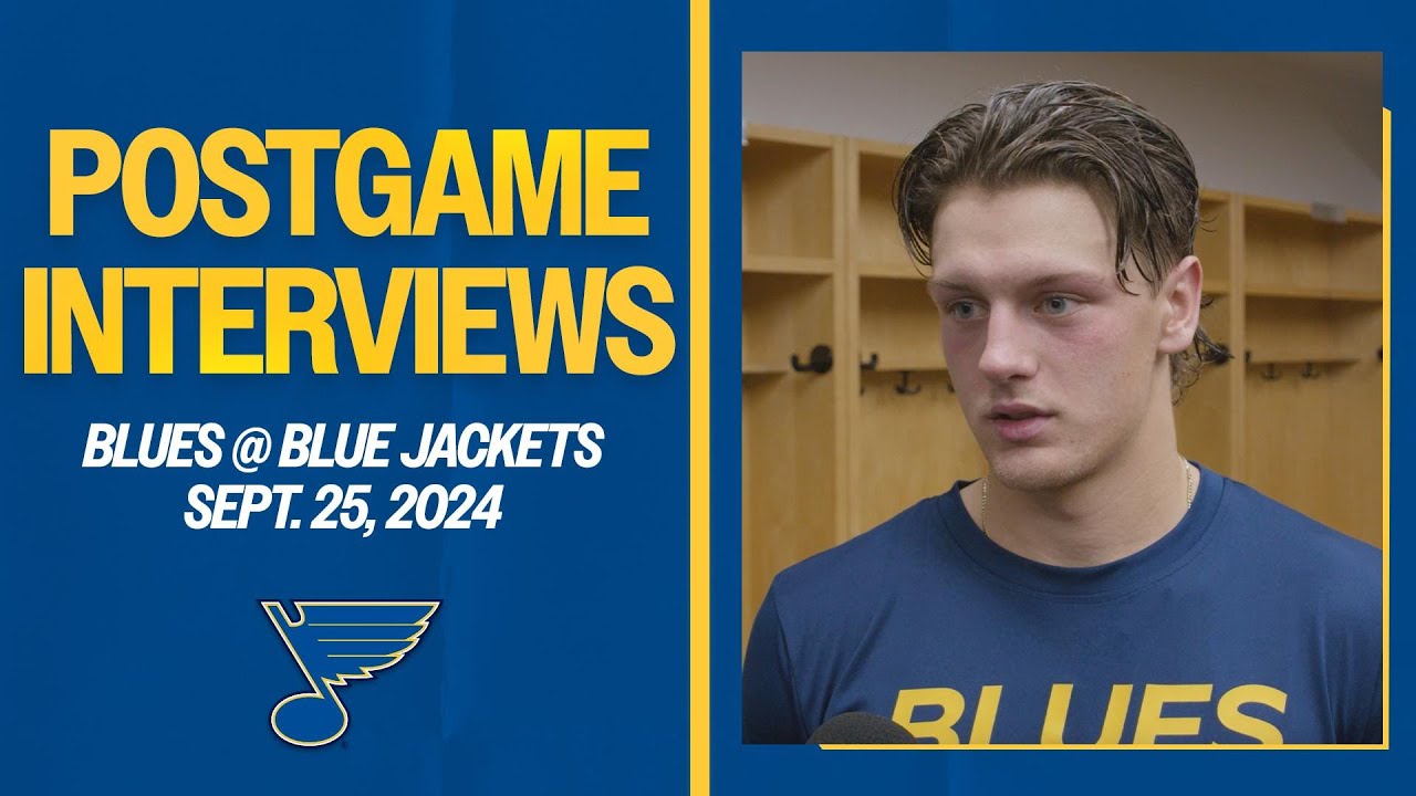 Sept. 25: Postgame Interviews