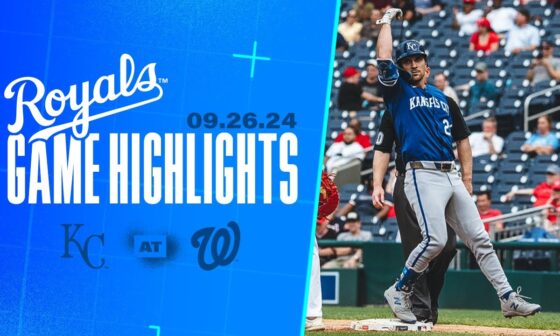 Big Dub in The District | Royals Rally Late to Sweep Nationals