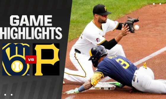 Brewers vs. Pirates Game Highlights (9/26/24) | MLB Highlights