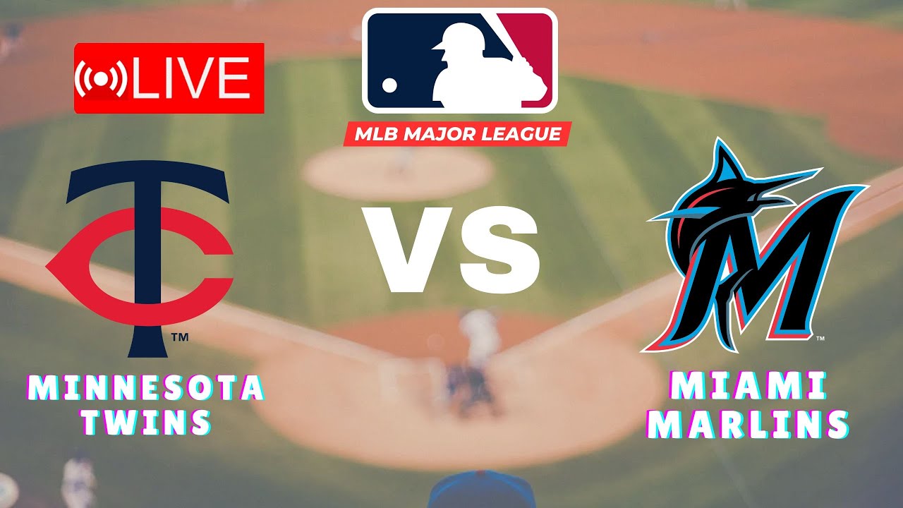 🔴LIVE : Minnesota Twins vs Miami Marlins | MLB Major League 2024 Live Match Today