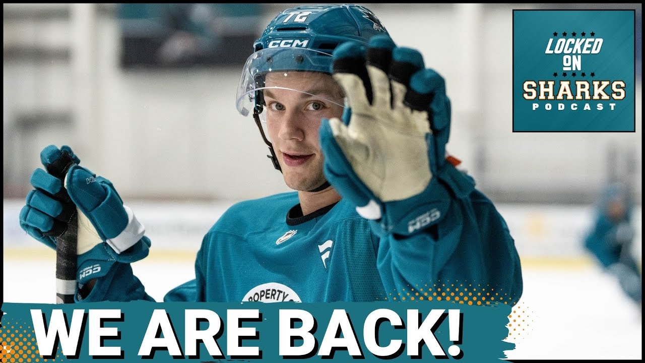 Macklin Celebrini Excites In His First Day Of Training Camp & An Update On Logan Couture's Injury