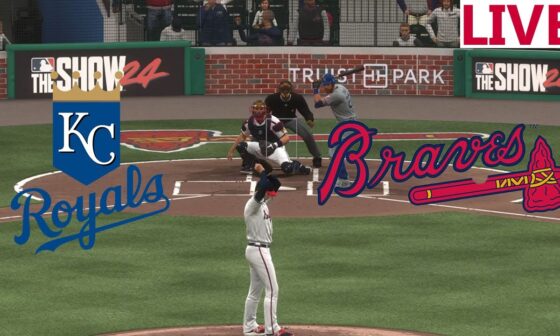 🔴LIVE MLB 🔴 Kansas City Royals VS Atlanta Braves /September 27/ /MLB THE SHOW 2024