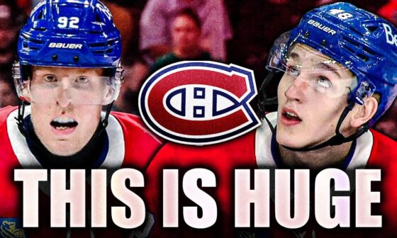 MORE HABS NEWS: THIS WILL BE HUGE FOR THE MONTREAL CANADIENS POWERPLAY (Lane Hutson, Patrik Laine)