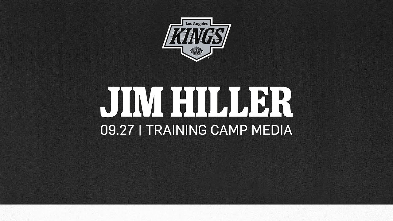 Head Coach Jim Hiller | 09.27 LA Kings Training Camp Media Availability