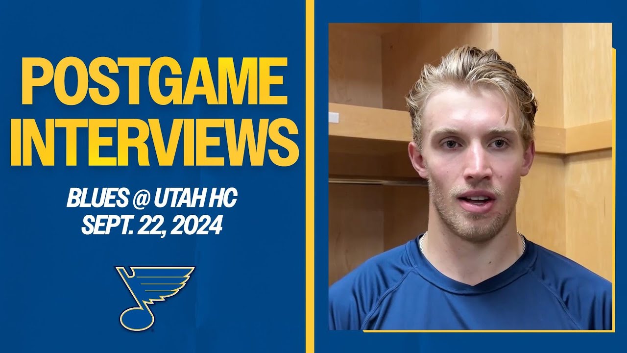 Sept. 22: Postgame Interviews