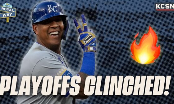 Kansas City Royals CLINCH Berth in the MLB Playoffs!